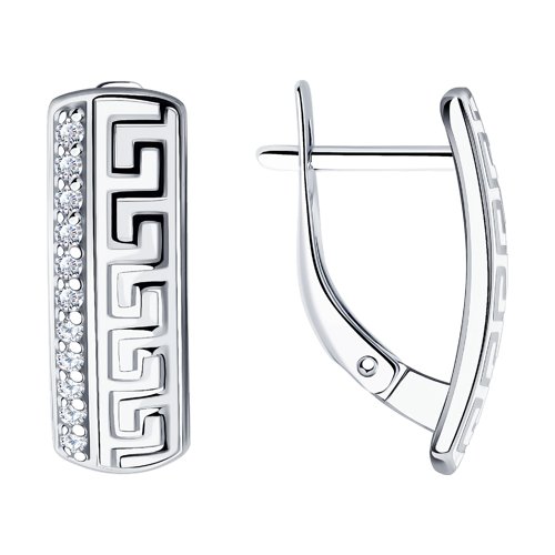Серьги из серебра 94021532