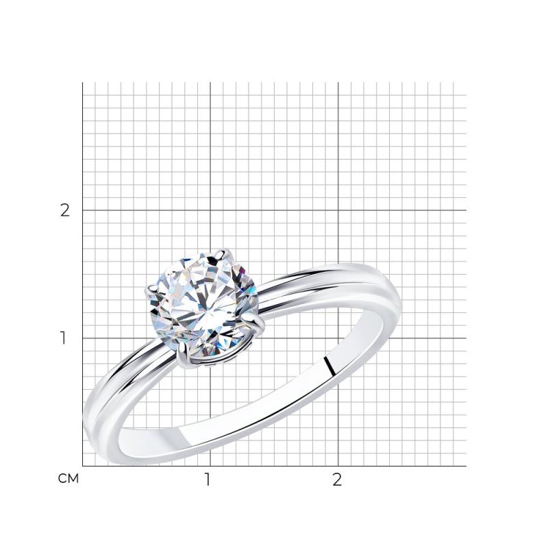 Кольцо из серебра 94012810