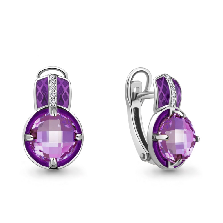 Серьги из серебра 4464204А