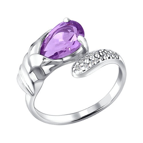 Кольцо из серебра 92010543