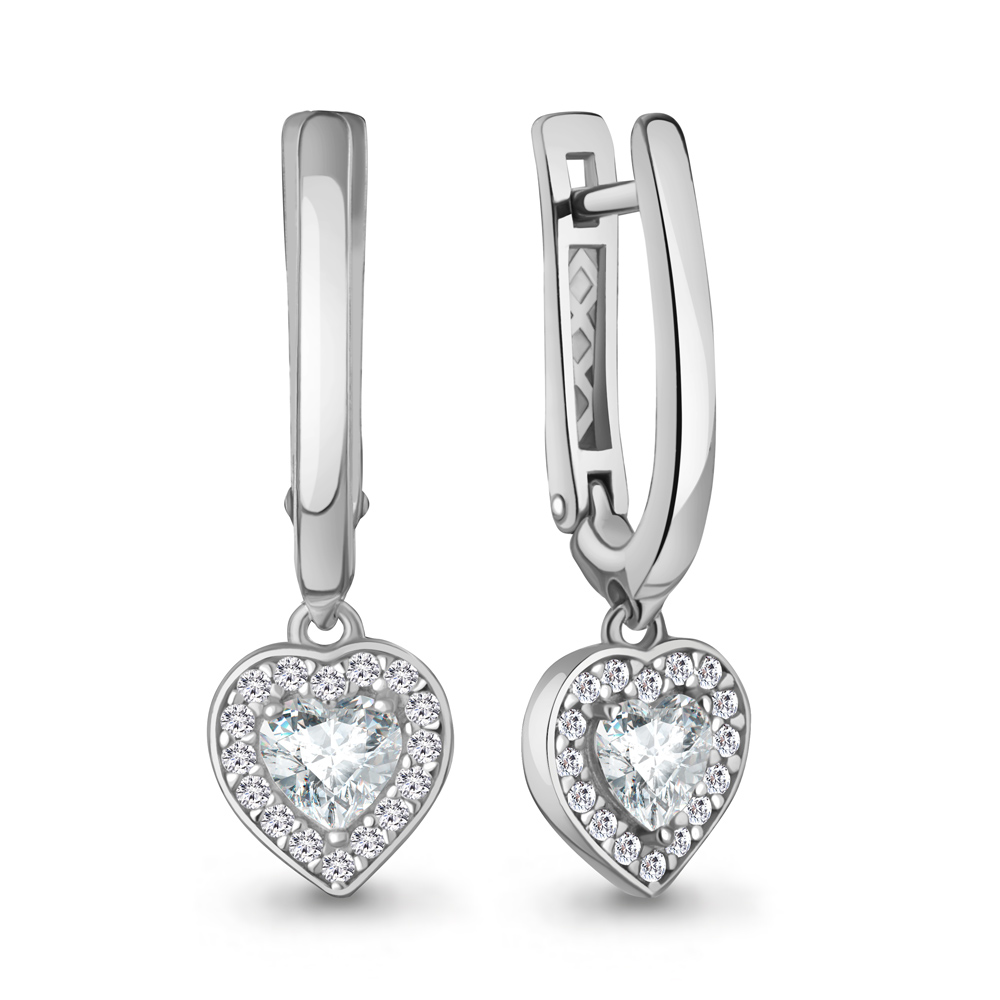 Серьги из серебра 400522А