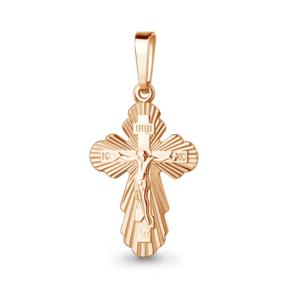 Крест из серебра 10362    Золочение