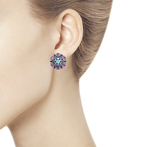 Серьги из серебра 92021548