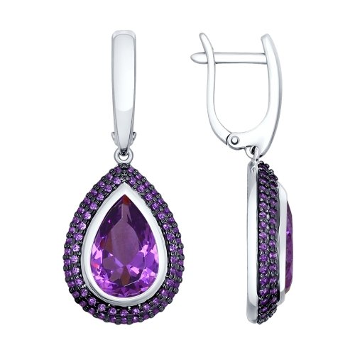 Серьги из серебра 92021468