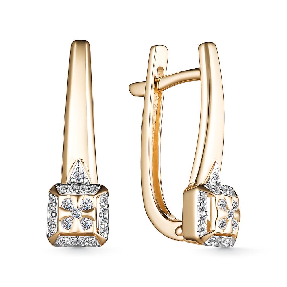Серьги из золота 25740-100
