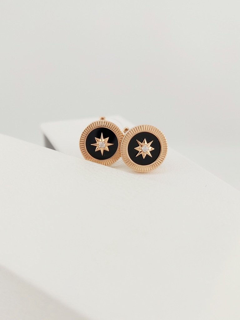 Серьги из золота 120486