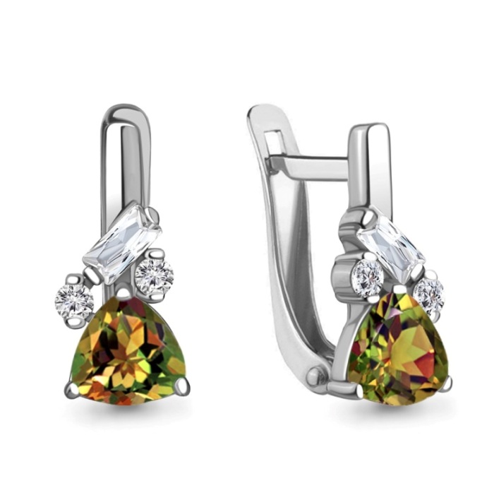 Серьги из серебра 4762619А