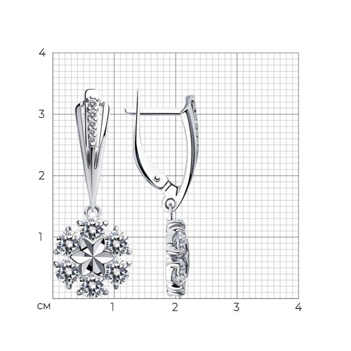 Серьги из серебра 94023482