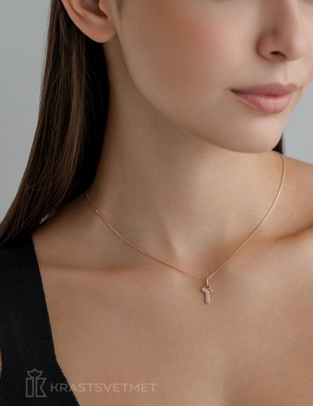 Подвеска из красного золота 585 пробы НП12-1500