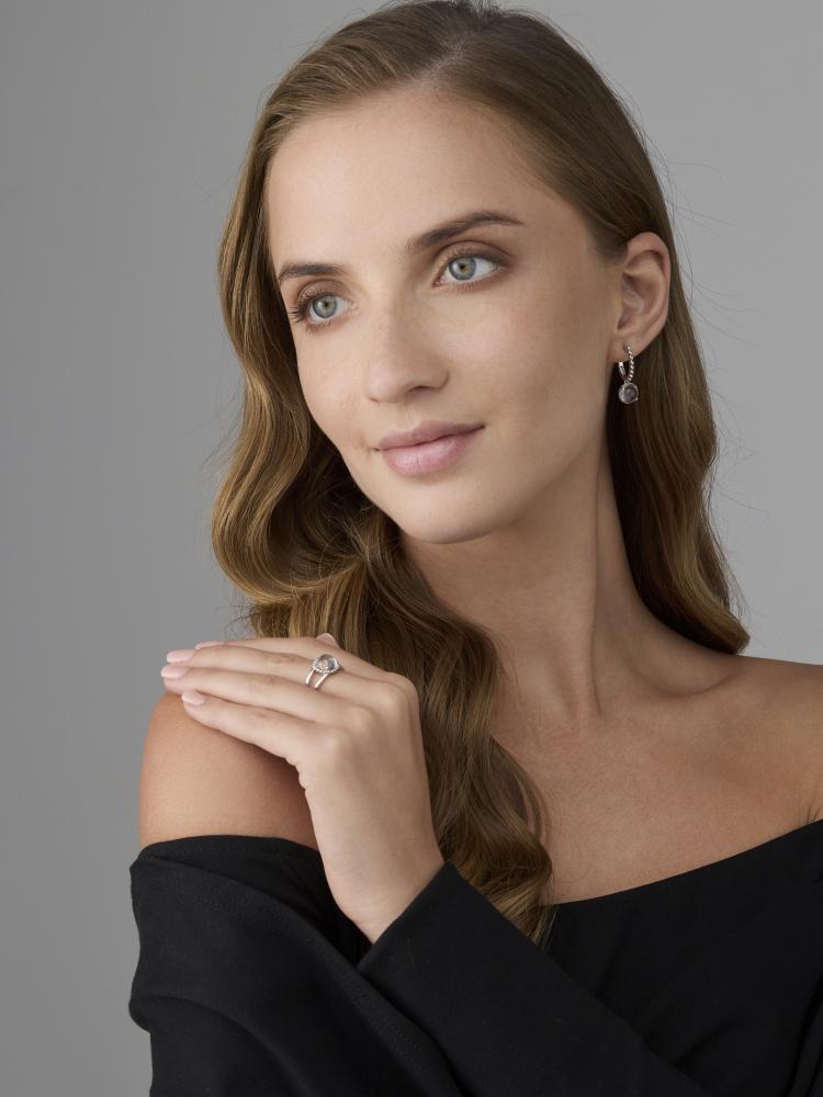 Кольцо из серебра 01-4823/00ГХ-00