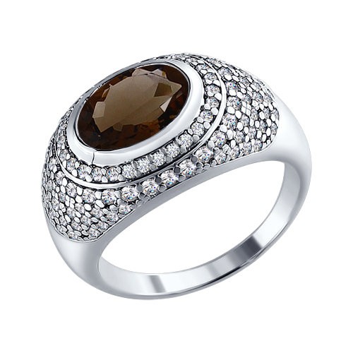 Кольцо из серебра 92010466