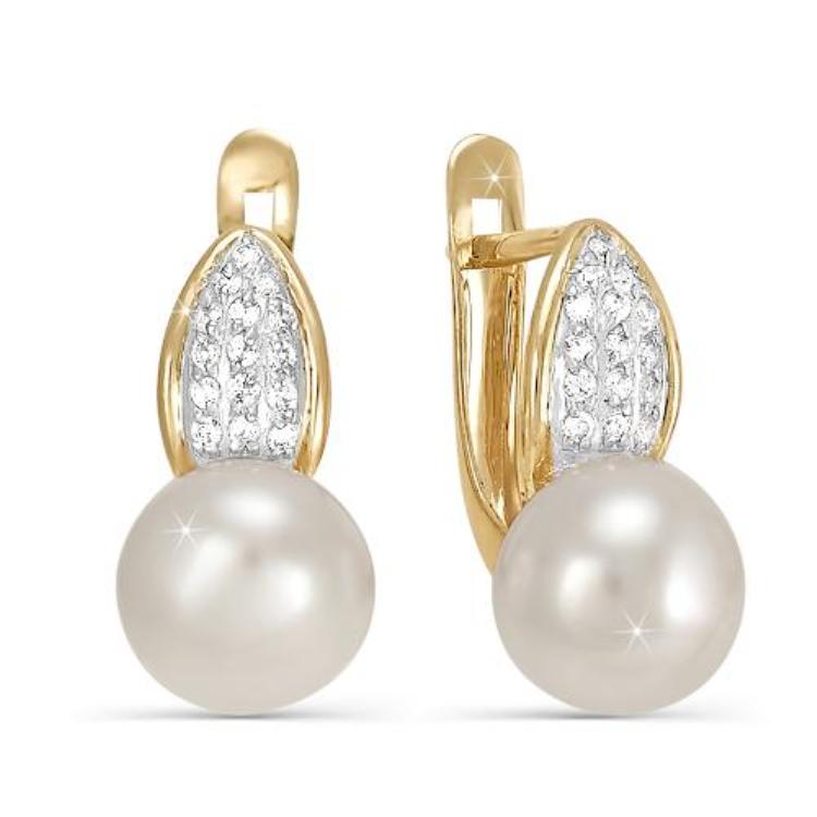 Серьги из золота 120920