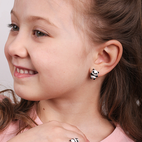 Серьги из серебра 02-3359/ЭМ22-00