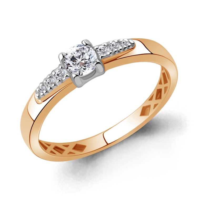 Кольцо из красного золота 585 пробы 600314