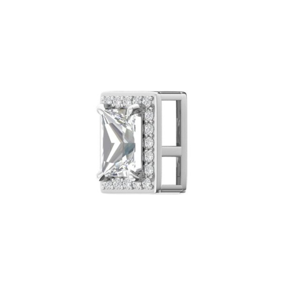 Подвеска из родированого серебра 925 пробы 4101497-00775