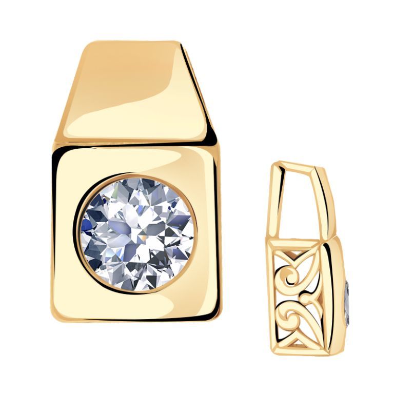 Подвеска из красного золота 585 пробы п960-62