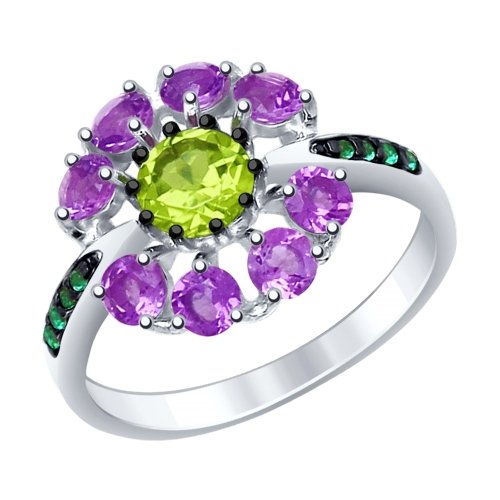 Кольцо из серебра 92011399