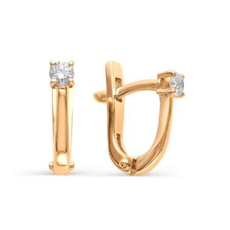 Серьги из золота 21153-100