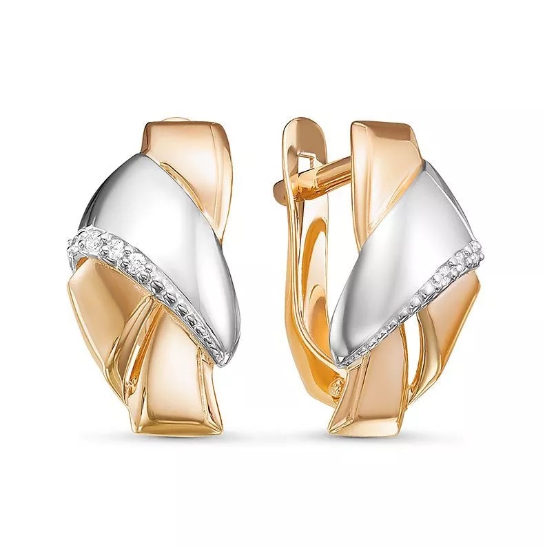 Серьги из золота 127215