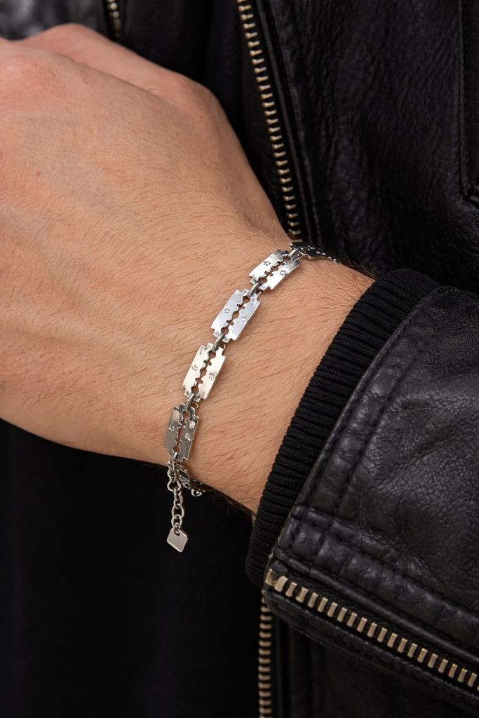 Браслет из родированого серебра 925 пробы 94050758