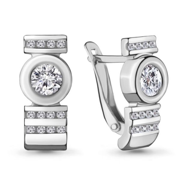 Серьги из серебра 47192А