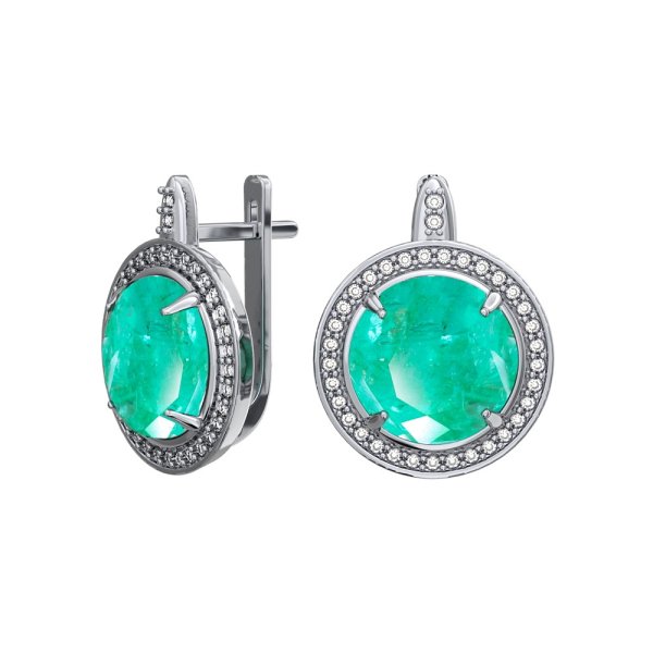 Серьги из серебра 2101709-05835