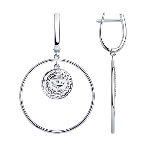 Серьги из серебра 94023832