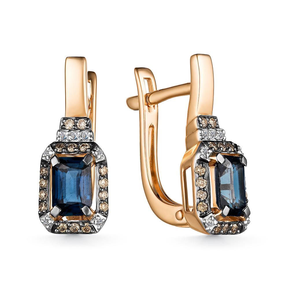 Серьги из золота 25480-170