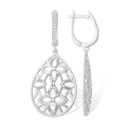 Серьги из серебра 1210011462