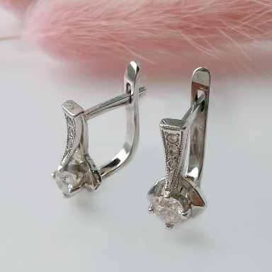 Серьги из золота СБ120-6531