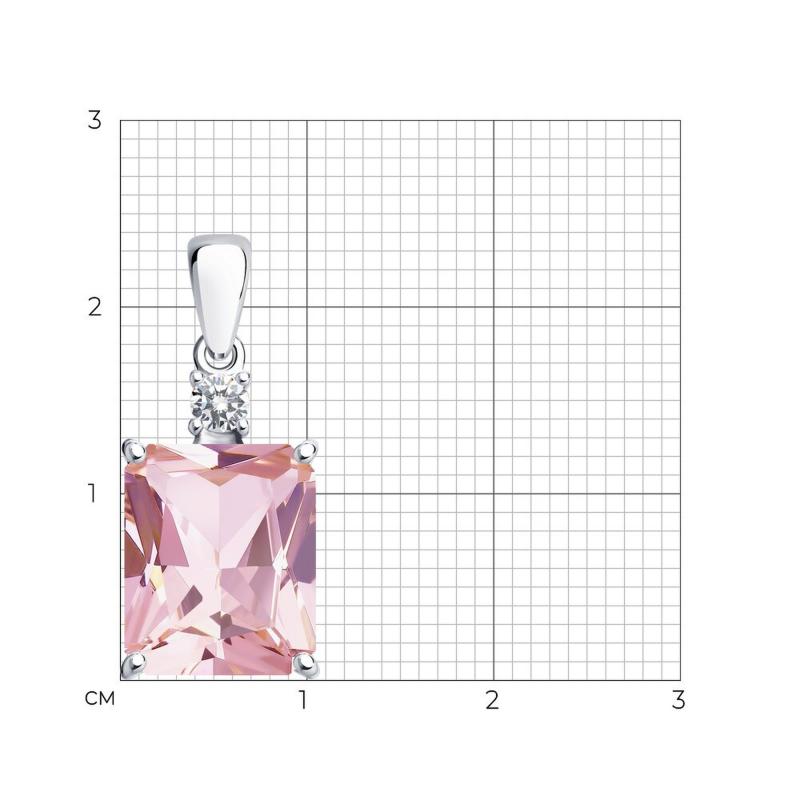 Подвеска из серебра 92030426