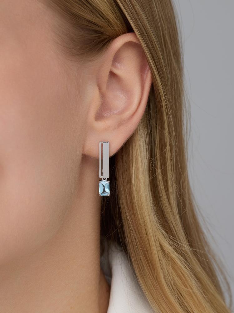 Серьги из серебра 02-4436/00ТБ-00