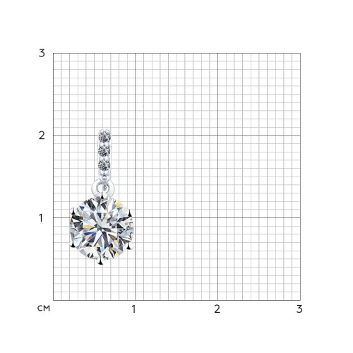 Подвеска из серебра 89030002