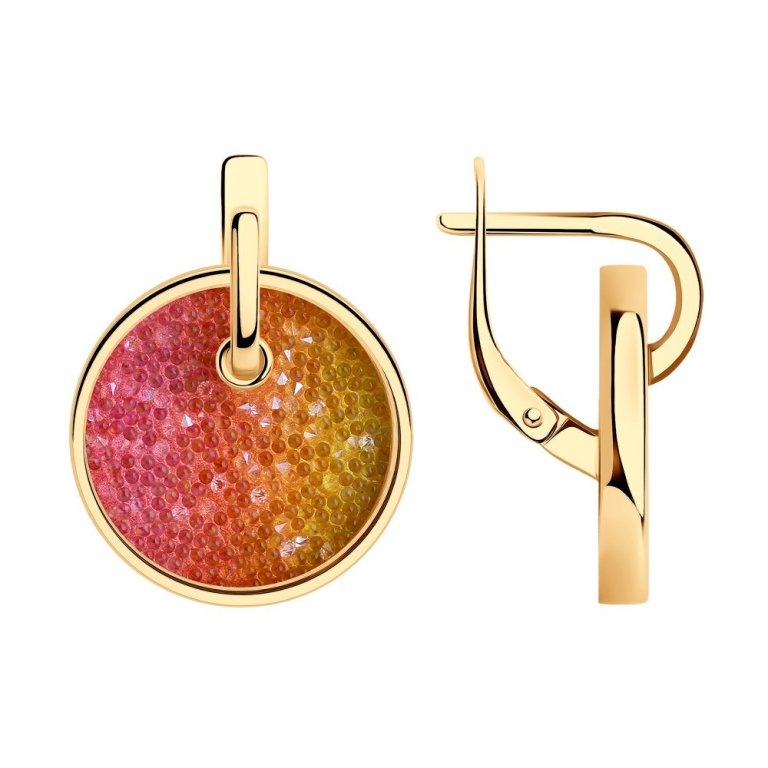 Серьги из серебра 93021193