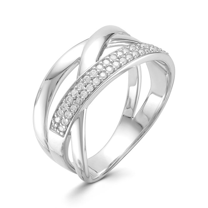 Кольцо из серебра 01-0667/00КЦ-00
