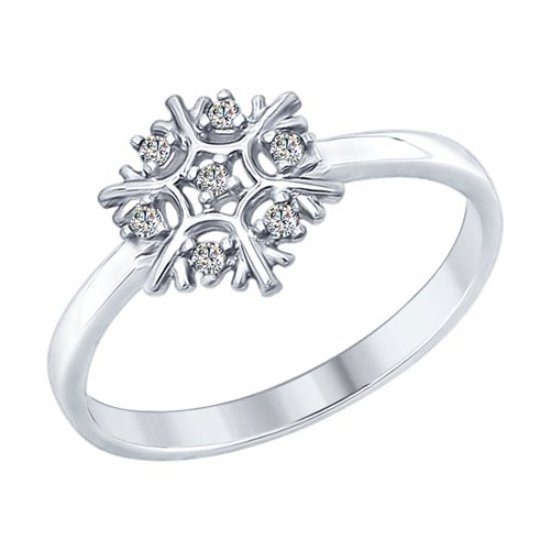 Кольцо из серебра 94012358