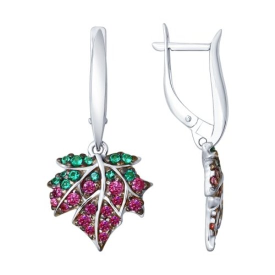 Серьги из серебра 94022512