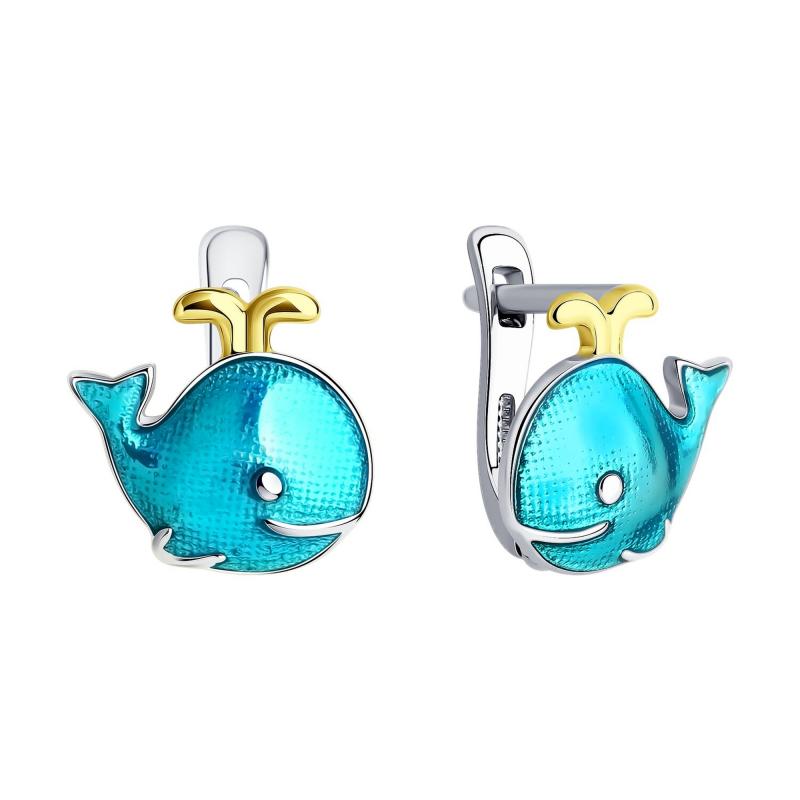 Серьги из серебра 94024881