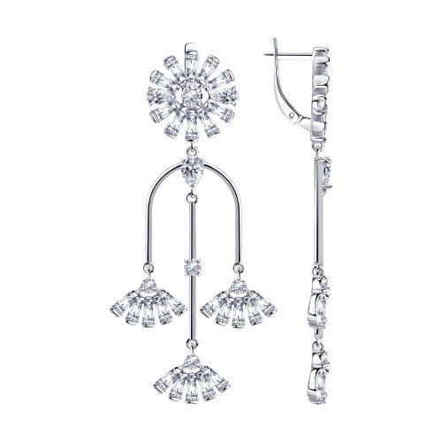 Серьги из серебра 94023714