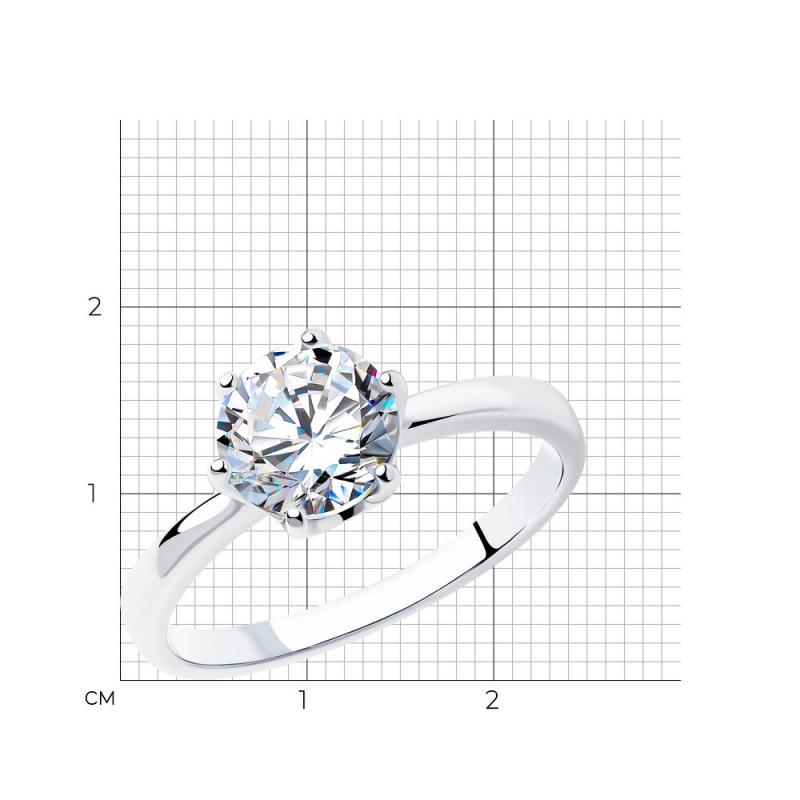 Кольцо из серебра 94011741