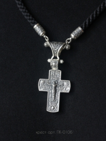 Крест из серебра ПК-010б