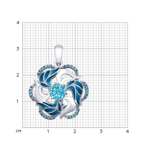 Подвеска из серебра 94031841