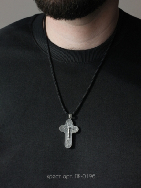 Крест из серебра ПК-019б