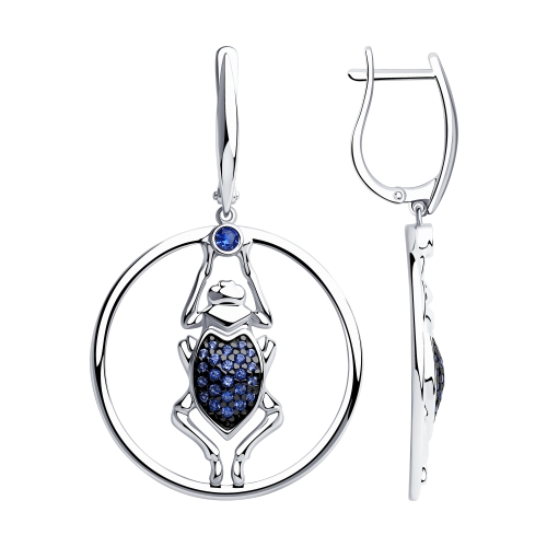 Серьги из серебра 94023522