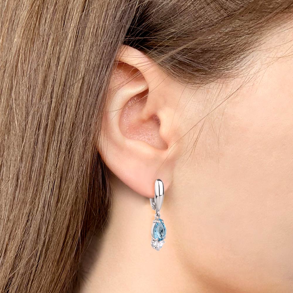 Серьги из серебра 4743005А