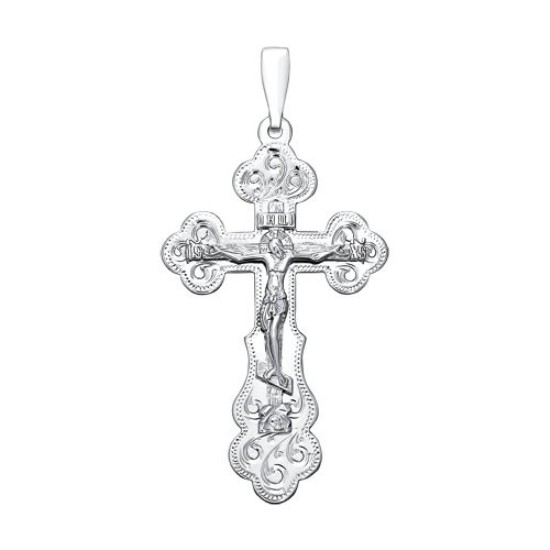 Крест из серебра 94120036