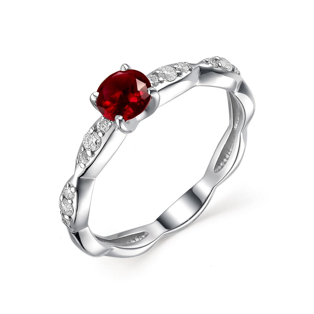 Кольцо из серебра 01-1860/00ГР-00