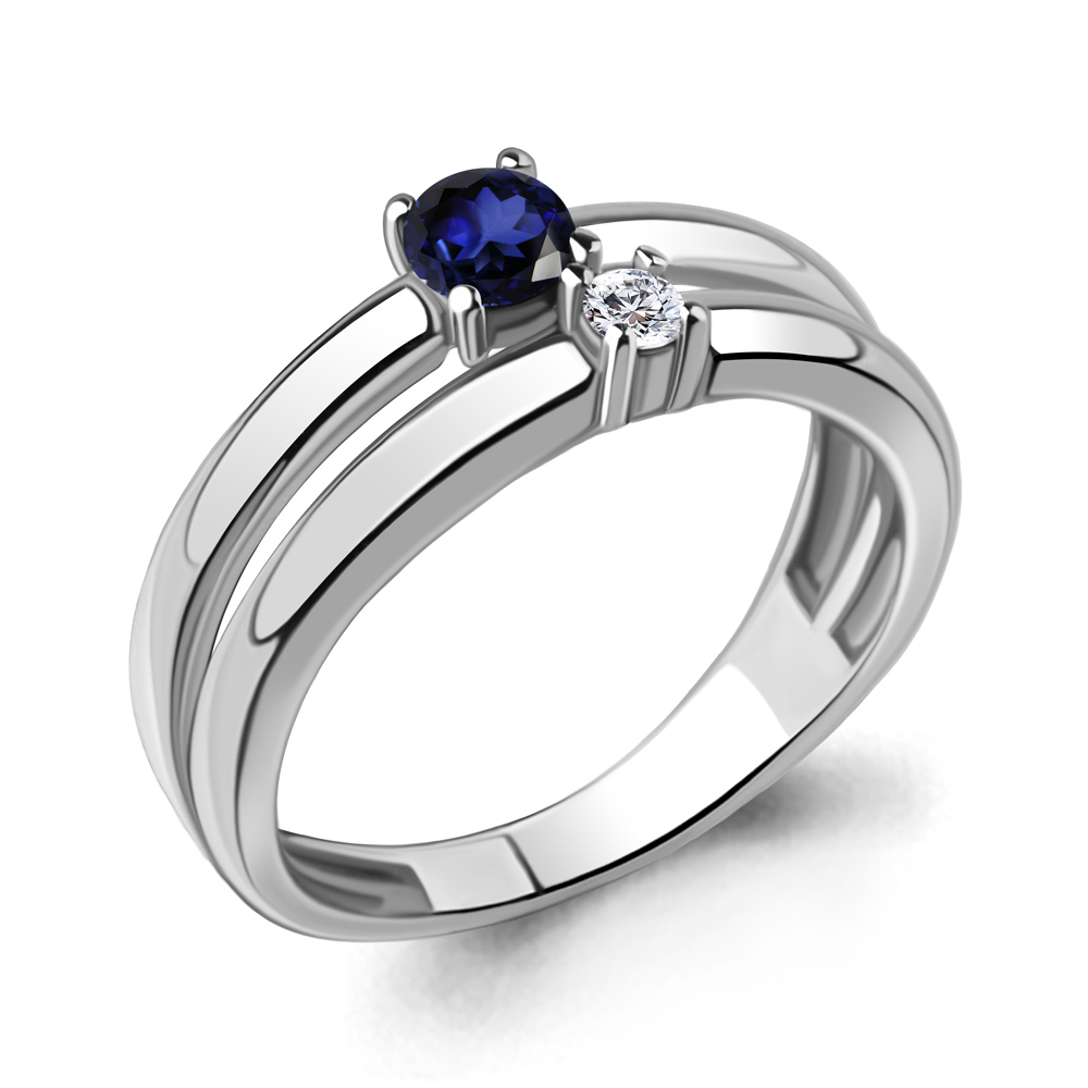 Кольцо из серебра 67409АБ