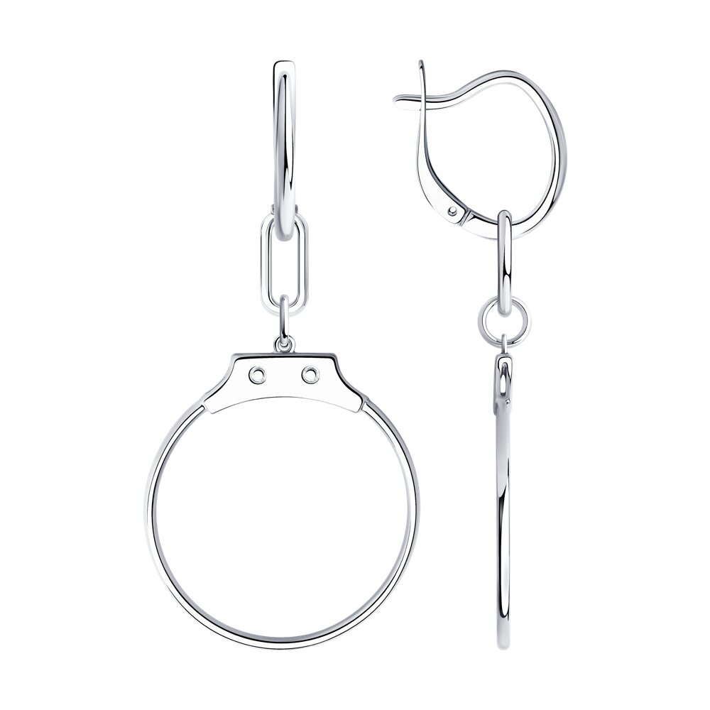 Серьги из серебра 94025131