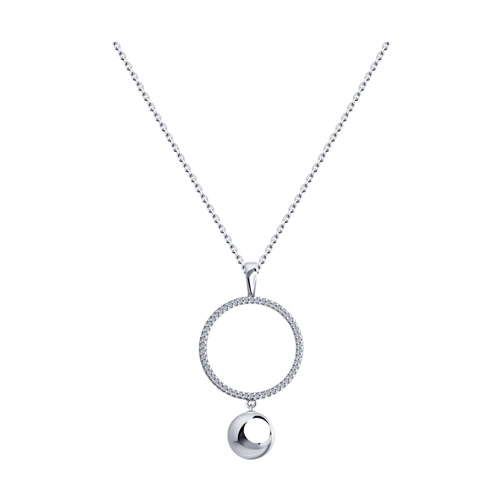 Колье из серебра 94070289